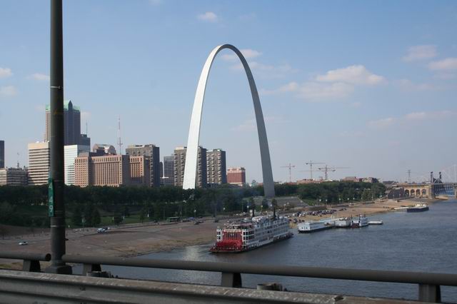 St Louis and Arch